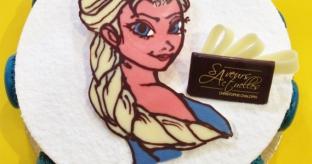 Un gâteau pour ma princesse :     la Reine des Neiges