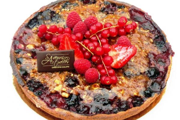 Crumble aux fruits rouges