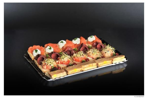Le plateau de 20 canapés prestige
