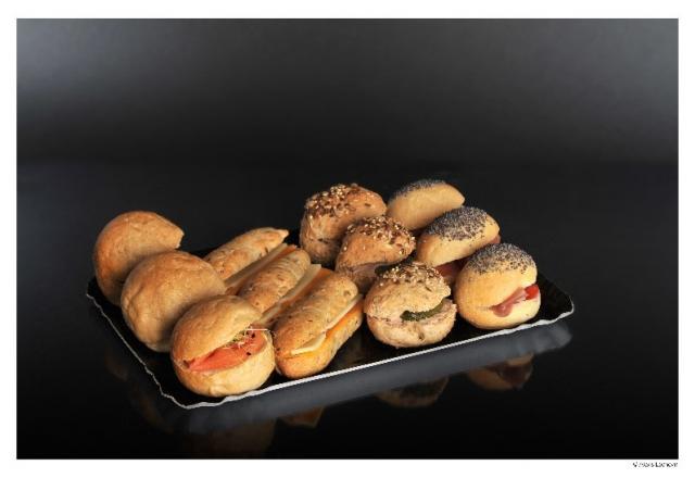 Le plateau de mini sandwichs spéciaux