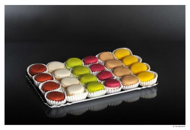 Le plateau de 24 macarons 