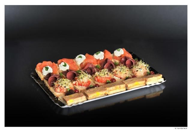 Le plateau de 20 canapés prestige