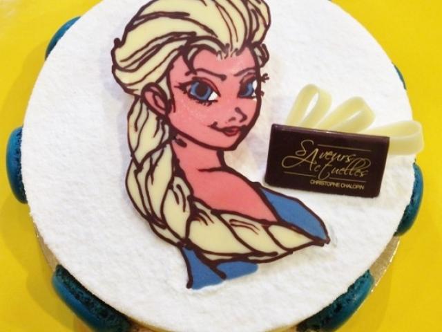 Un gâteau pour ma princesse :     la Reine des Neiges