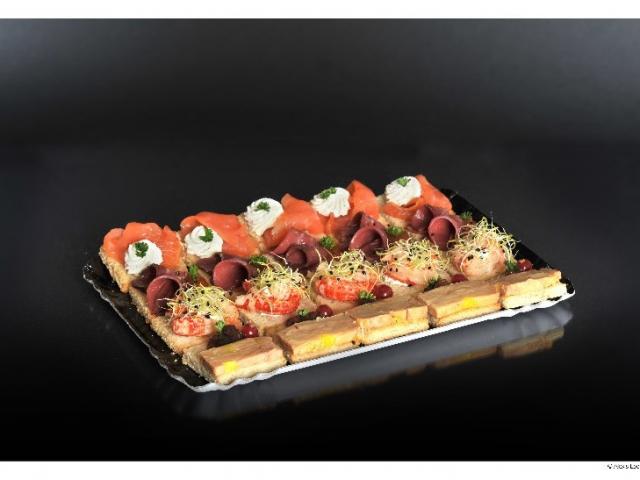 Le plateau de 20 canapés prestige