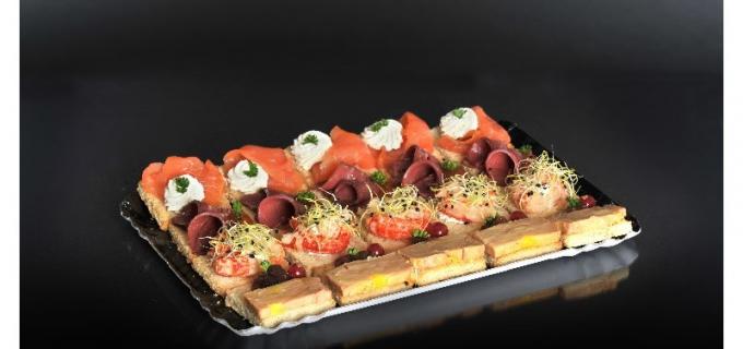 Le plateau de 20 canapés prestige